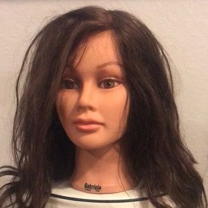 Afro Mannequin Heads With 100%Real Human Hair Hairdressing Training Head